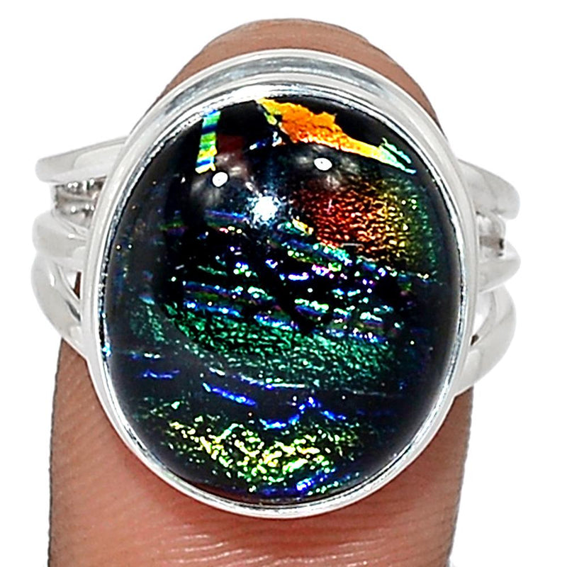 Dichoric Glass Ring - DICR678