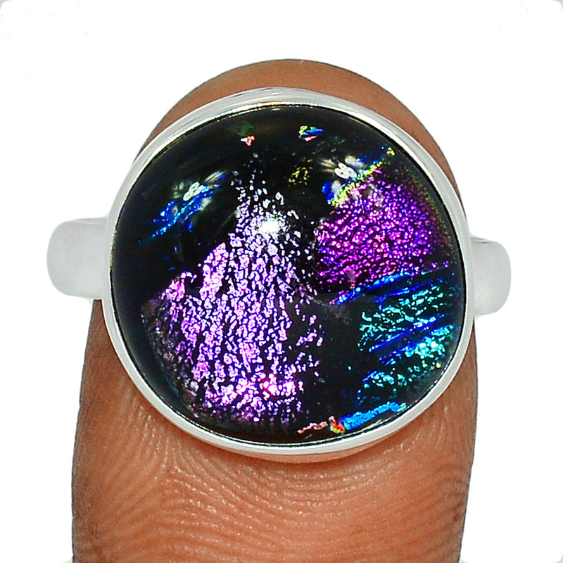 Dichroic Glass Ring - DICR772