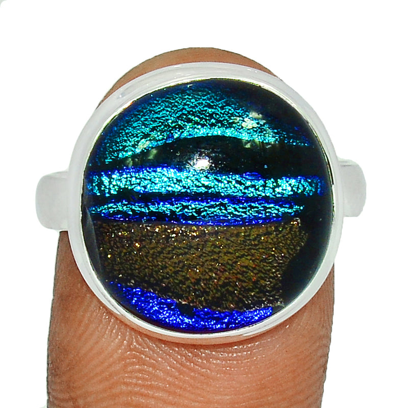 Dichroic Glass Ring - DICR785