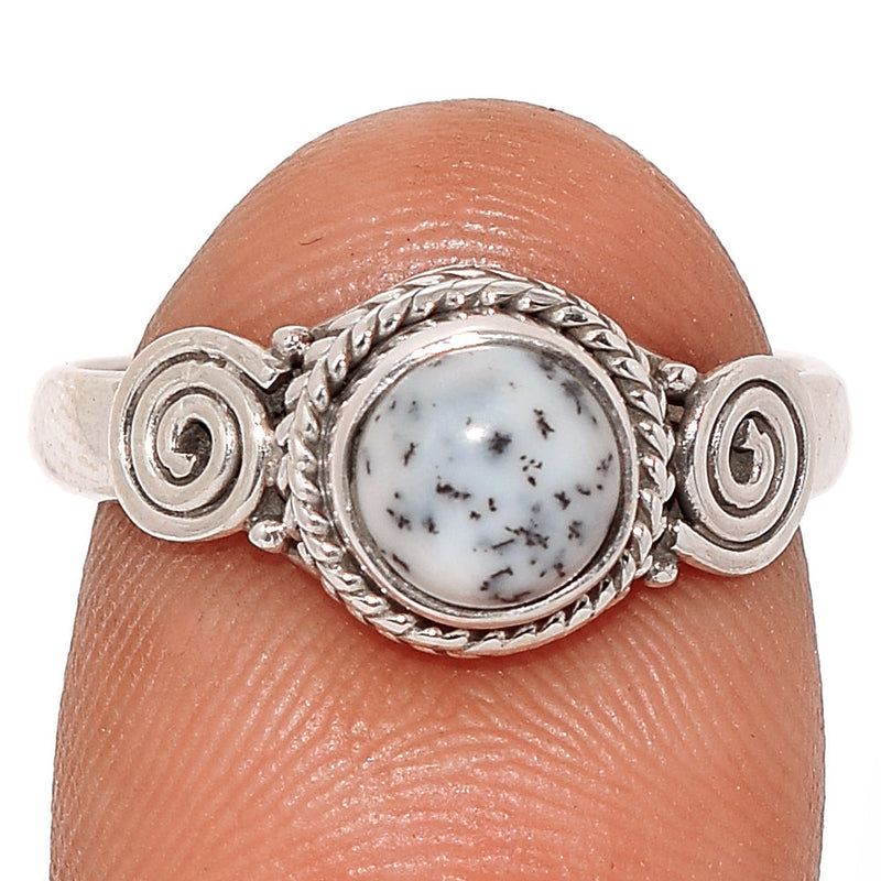 Small Filigree - Dendrite Opal Ring - DROR2113