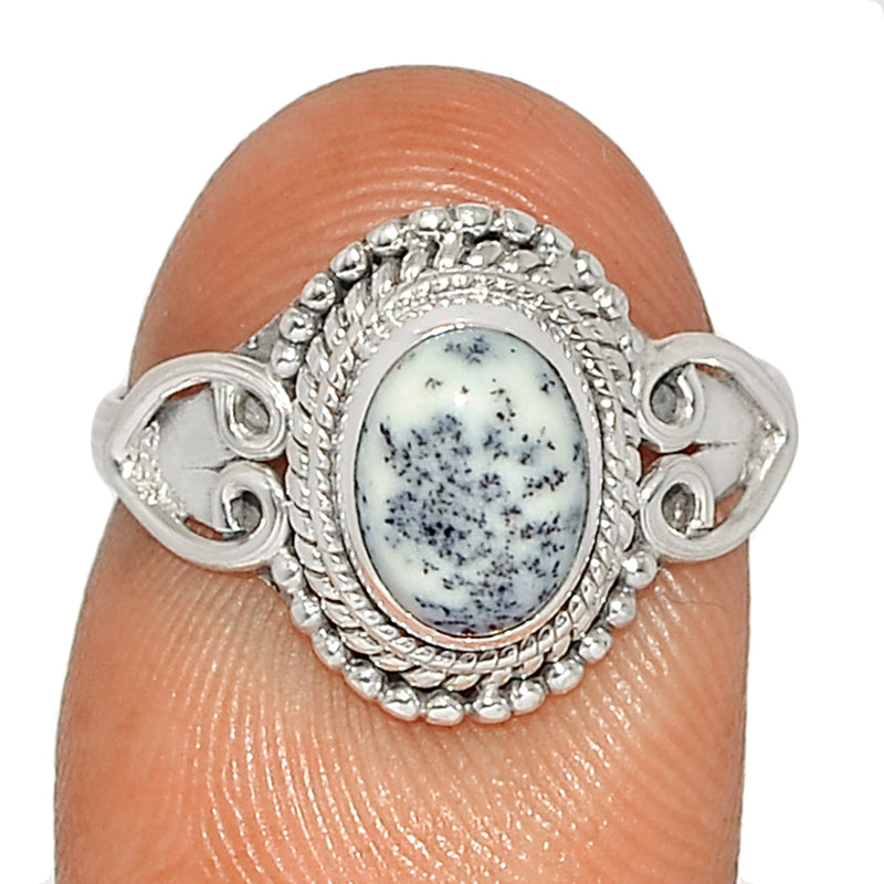 Small Filigree - Dendrite Opal Ring - DROR2609