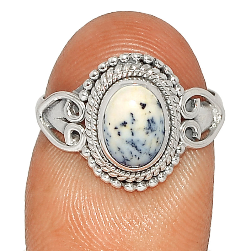 Small Filigree - Dendrite Opal Ring - DROR2613