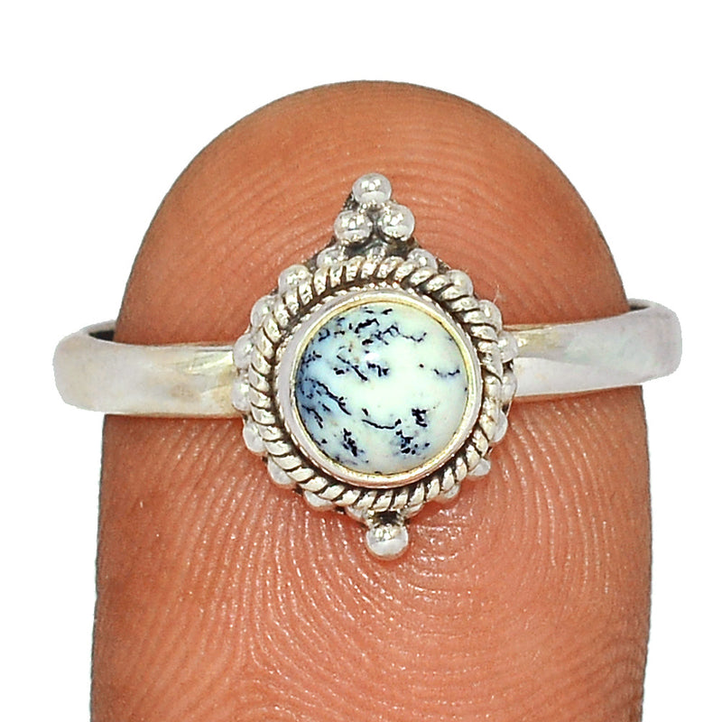 Small Filigree - Dendrite Opal Ring - DROR2631