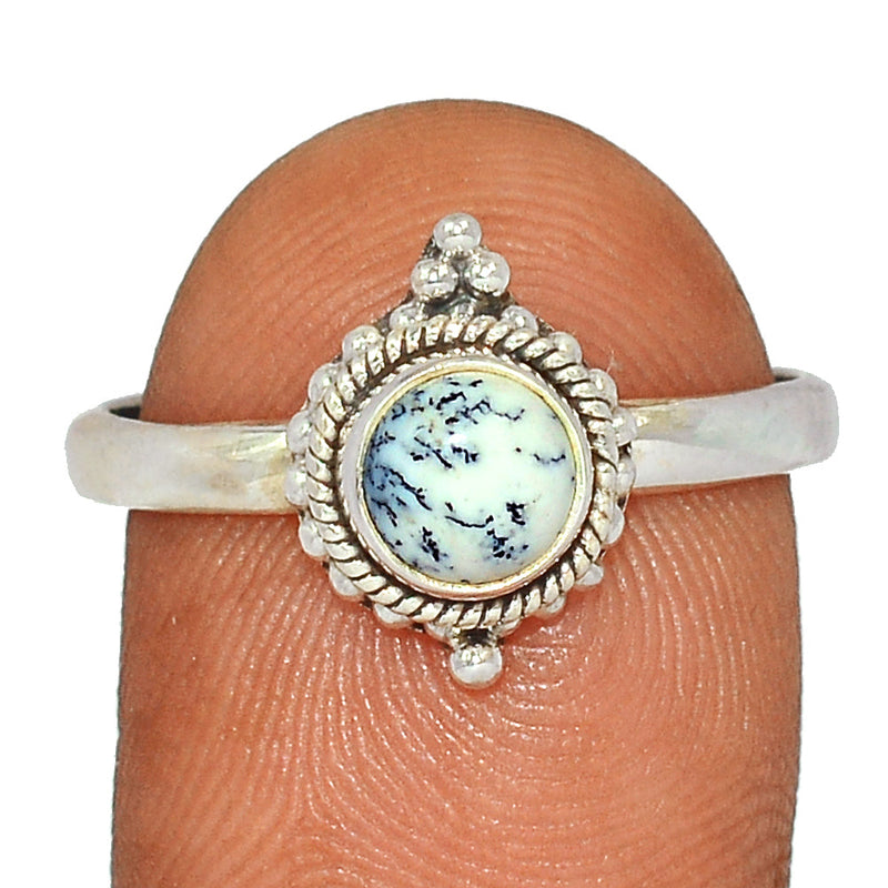 Small Filigree - Dendrite Opal Ring - DROR2631