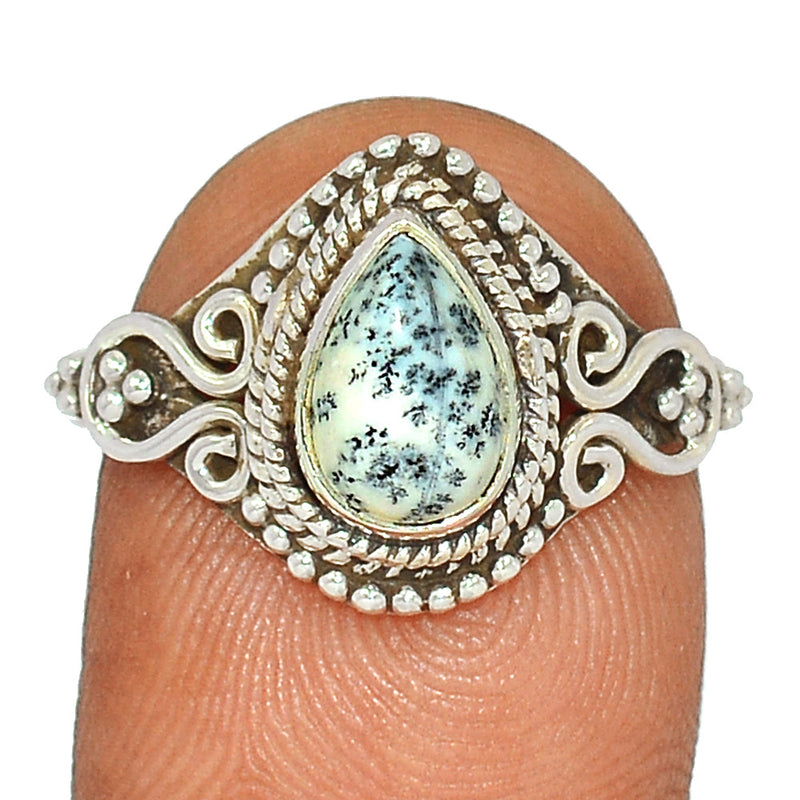 Small Filigree - Dendrite Opal Ring - DROR2634