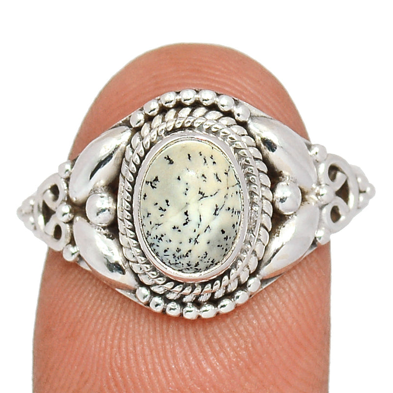 Small Filigree - Dendrite Opal Ring - DROR2736