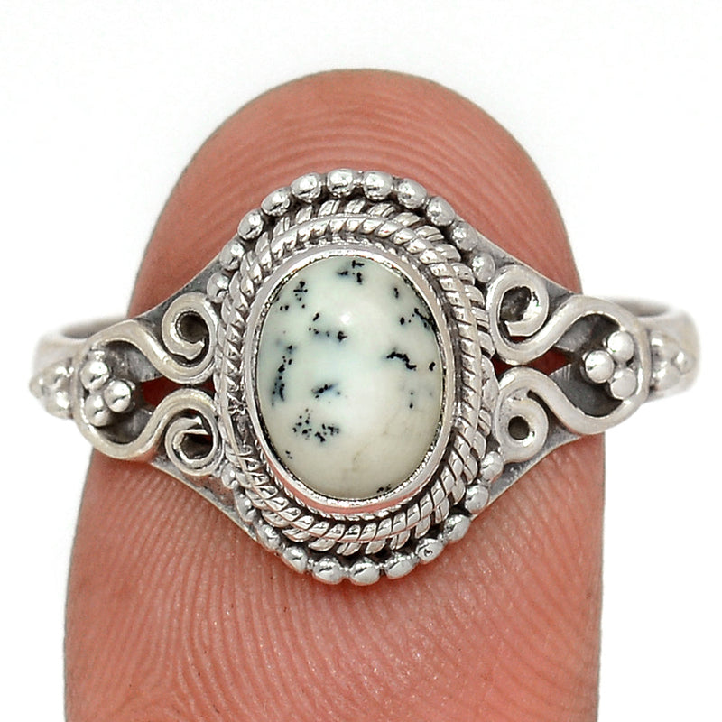 Small Filigree - Dendrite Opal Ring - DROR2738