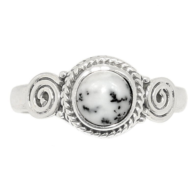 Small Filigree - Dendrite Opal Ring - DROR2777