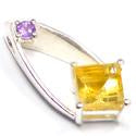 0.7" Citrine Pendantst - P1403C