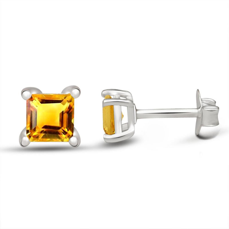 3*3 MM Square - Citrine Stud - SBC103-C Catalogue