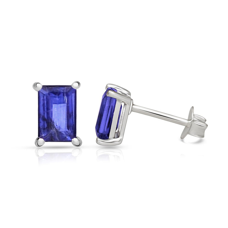 6*4 MM Octo - Iolite Stud - SBC101-I Catalogue