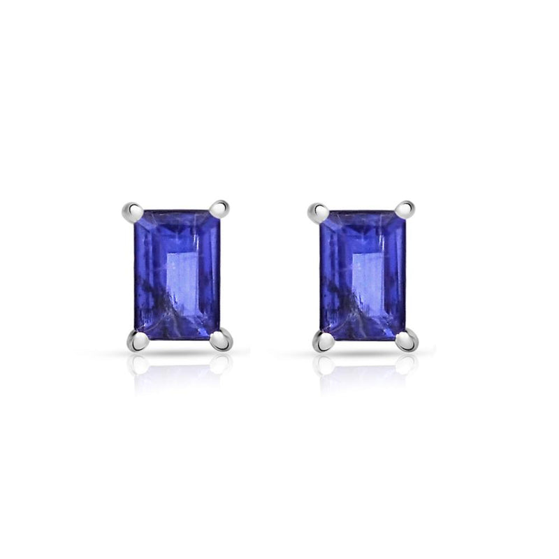 6*4 MM Octo - Iolite Stud - SBC101-I Catalogue