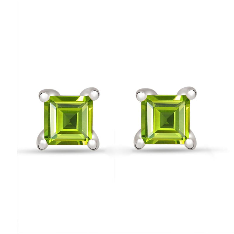3*3 MM Square - Peridot Stud - SBC103-P Catalogue