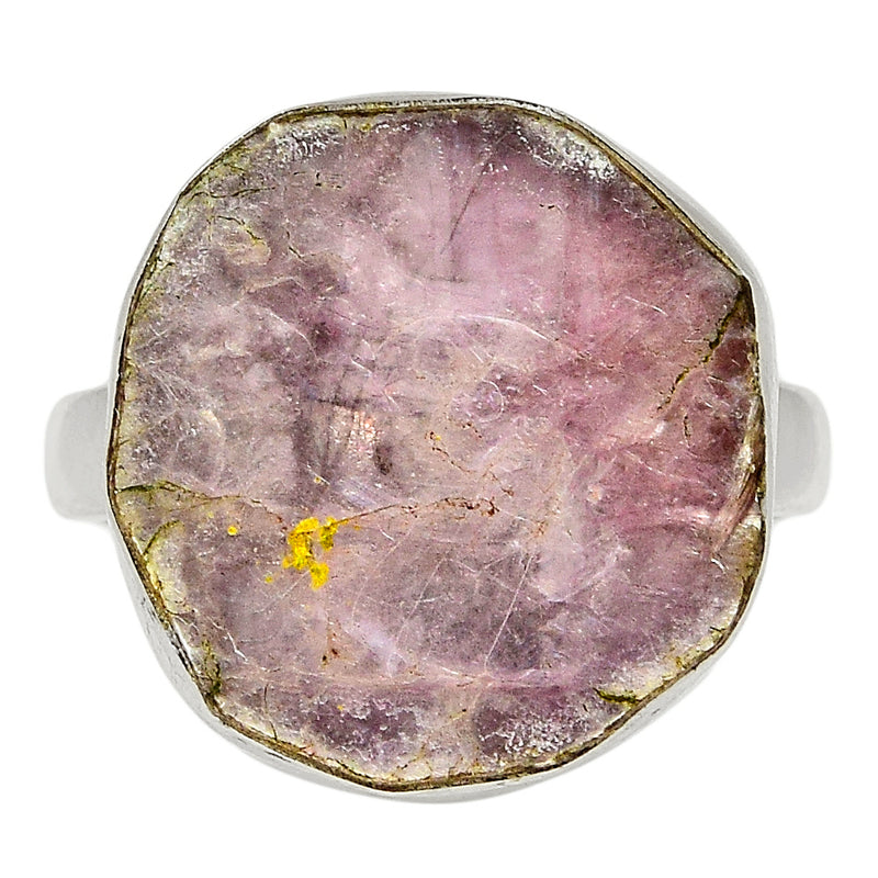 Flashy Lepidolite Mica Ring - FLMR1