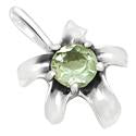 1" Green Amethyst Pendantst - P1390GA