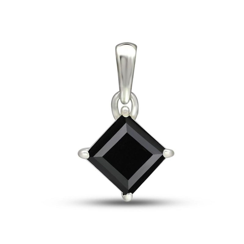 6*6 MM Square - Black Spinal Jewelry Pendants PBC210-BS Catalogue