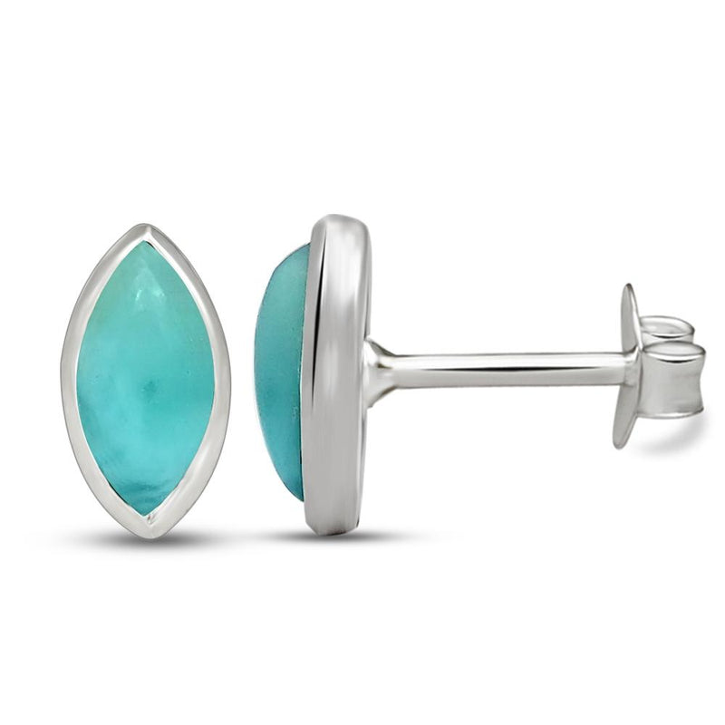 8*4 MM Marquise - Larimar Jewelry Stud CB-S604LAR Catalogue