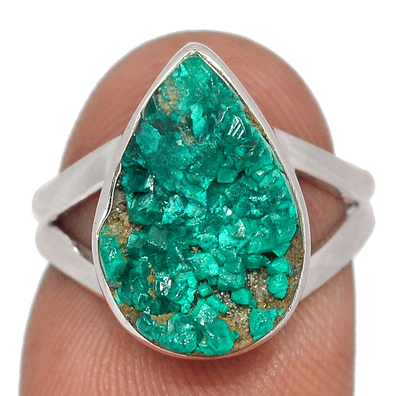 Dioptase Crystal Ring - DTCR382