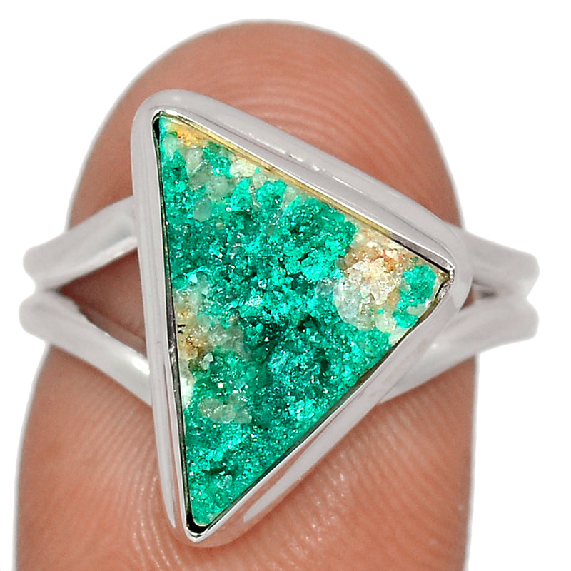 Dioptase Crystal Ring - DTCR398