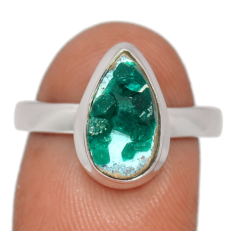 Dioptase Crystal Ring - DTCR411