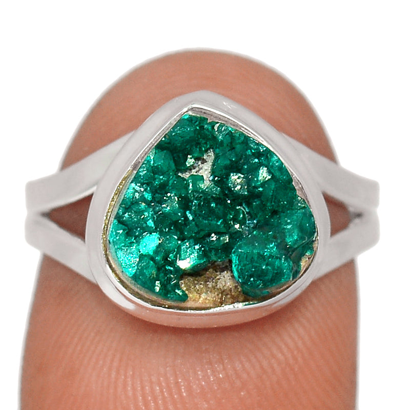 Dioptase Crystal Ring - DTCR422