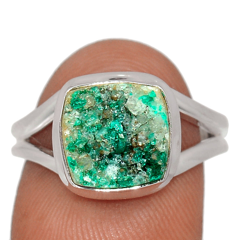 Dioptase Crystal Ring - DTCR424