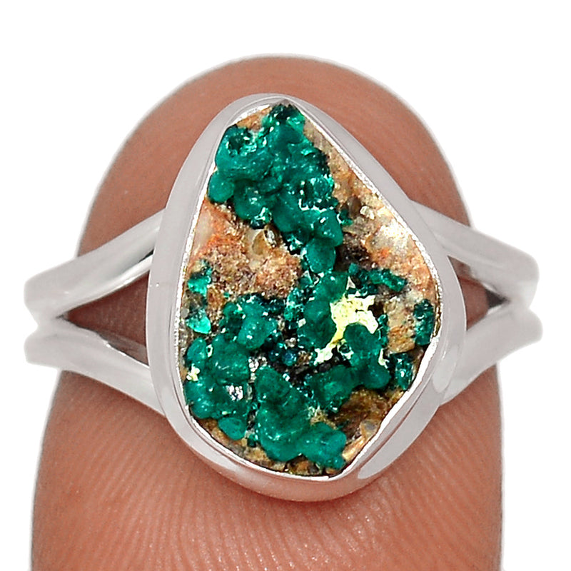Dioptase Crystal Ring - DTCR430
