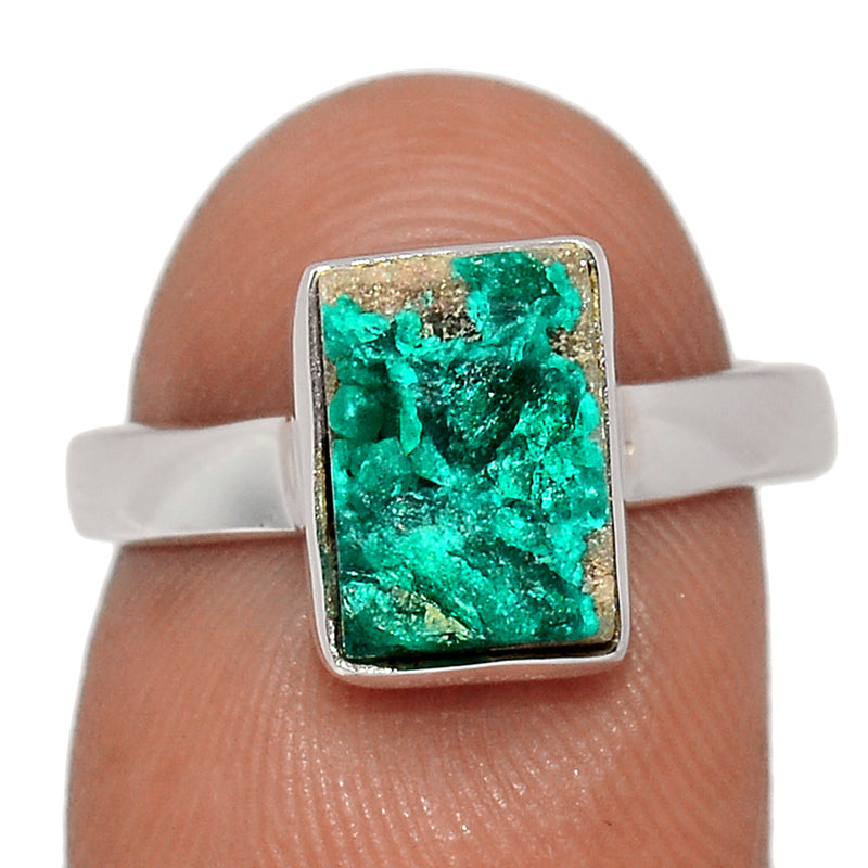 Dioptase Crystal Ring - DTCR444