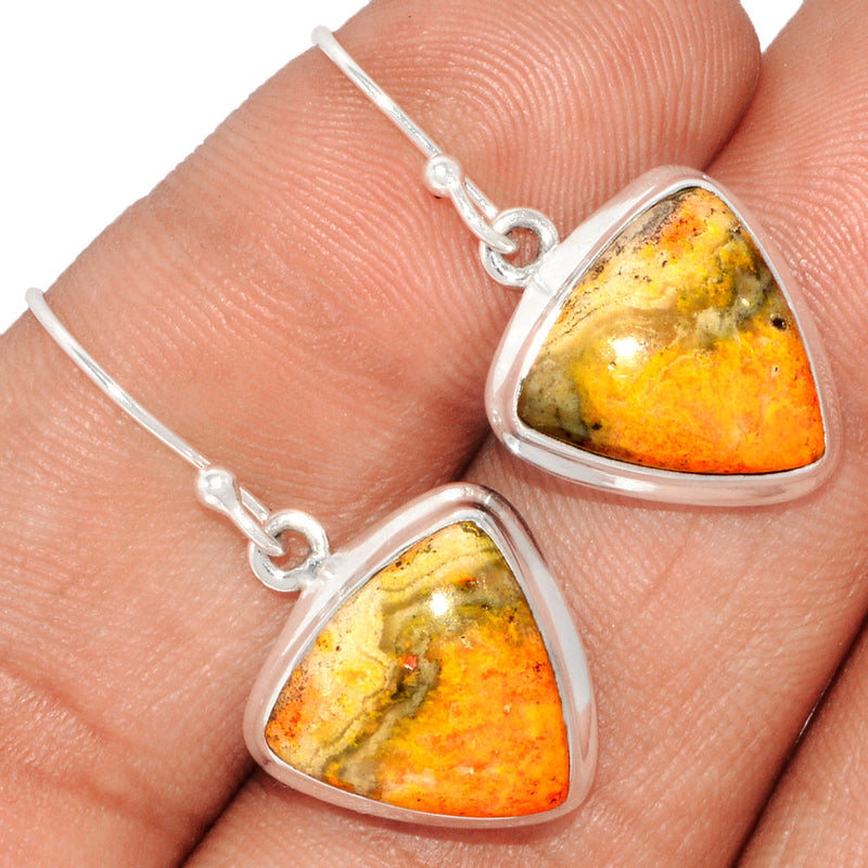 1.2" Indonesian Bumble Bee Earrings - ECPE988