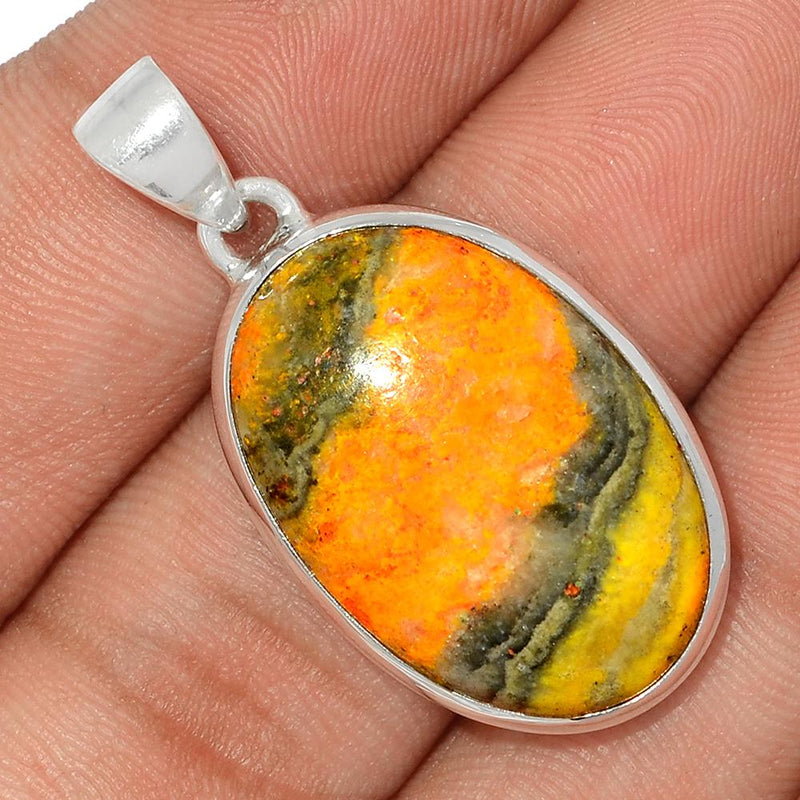 1.5" Indonesian Bumble Bee Pendants - ECPP1510