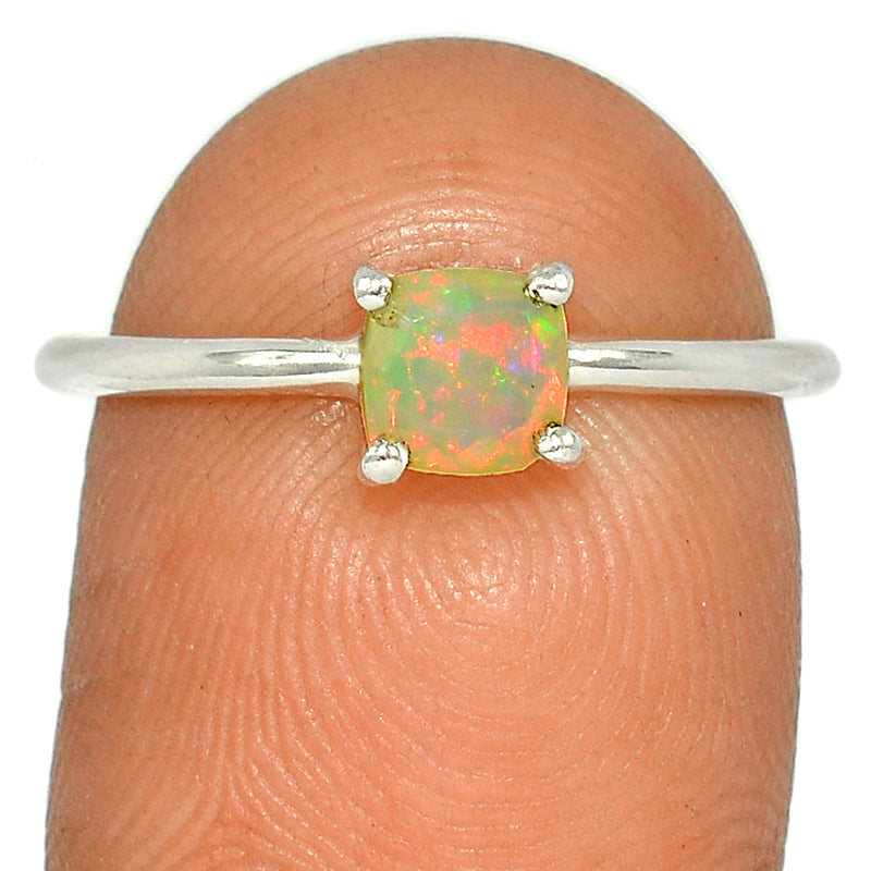 Claw - Ethiopian Opal Faceted Ring - EOFR1899