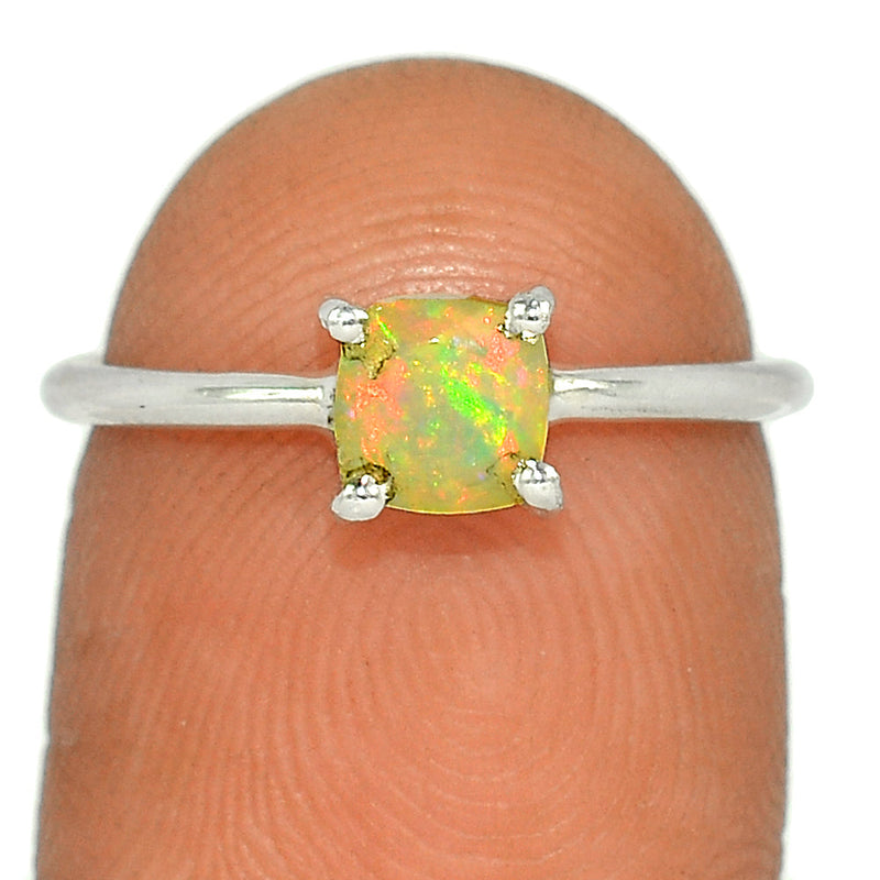 Claw - Ethiopian Opal Faceted Ring - EOFR1901