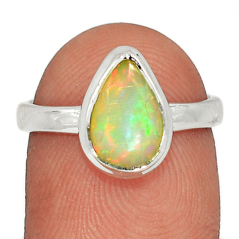 Ethiopian Opal Faceted Ring - EOFR1956