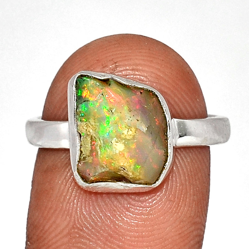 Ethiopian Opal Rough Ring - EORR397