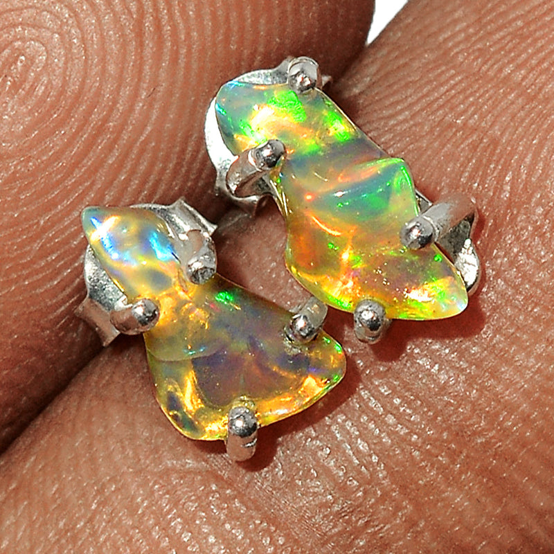 Claw - Ethiopian Opal Polish Rough Studs - EPRS108