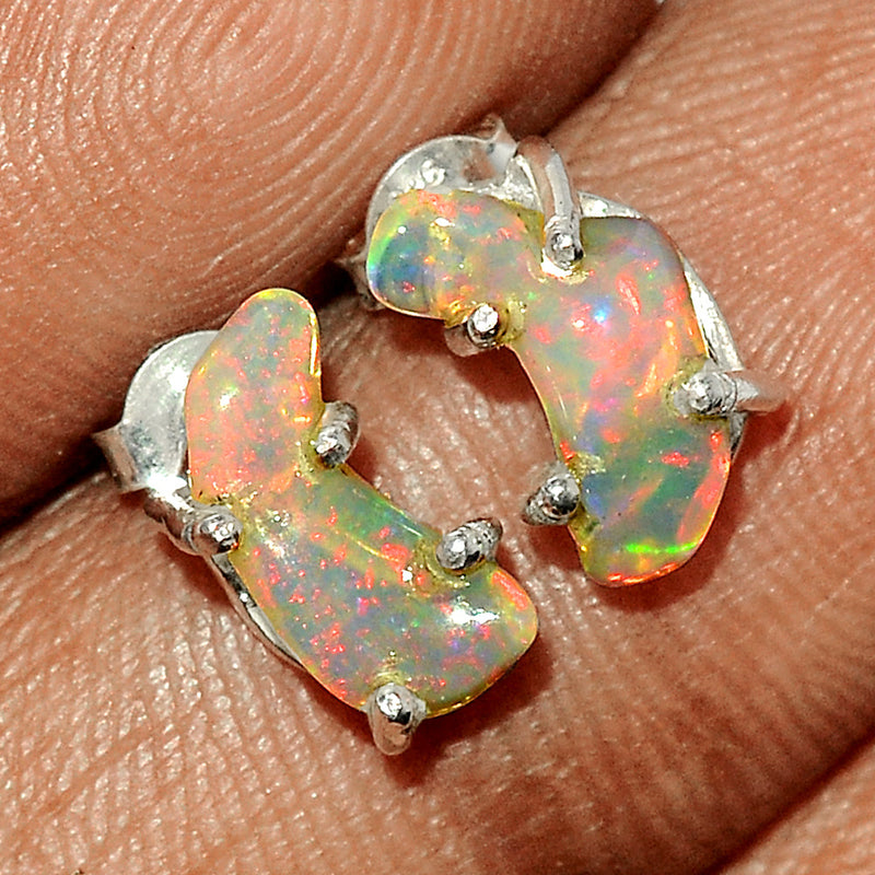 Claw - Ethiopian Opal Polish Rough Studs - EPRS117