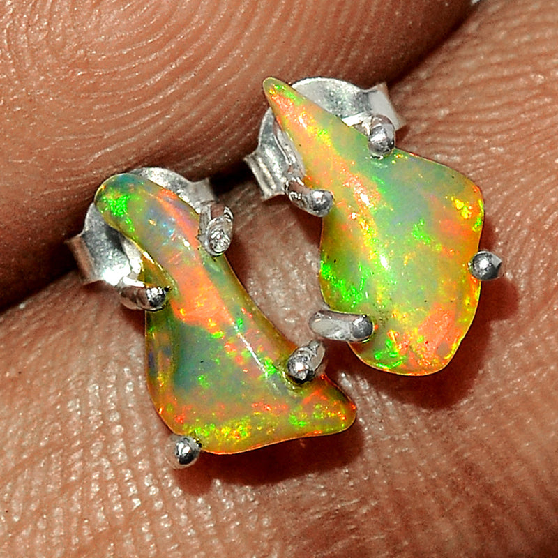 Claw - Ethiopian Opal Polish Rough Studs - EPRS126