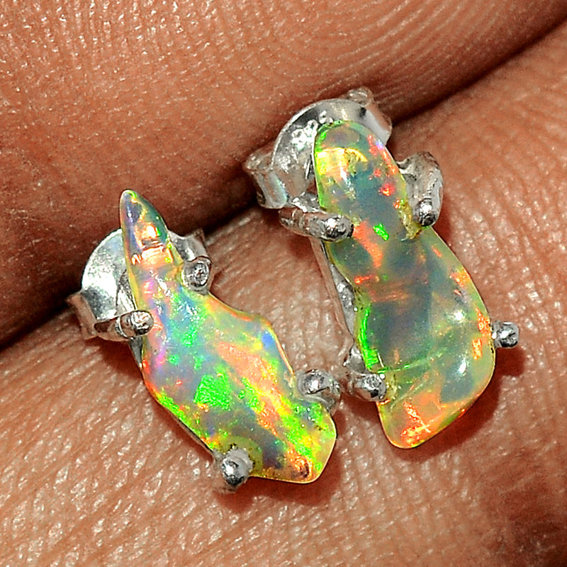 Claw - Ethiopian Opal Polish Rough Studs - EPRS127