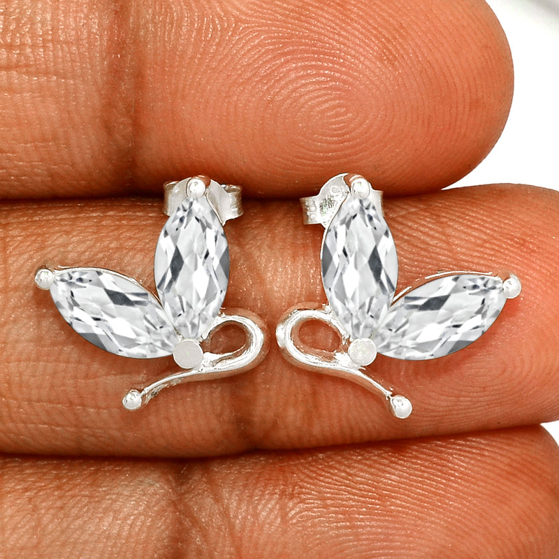 10*5 MM Marquise - Crystal Silver Earrings - ER2114CRY Catalogue