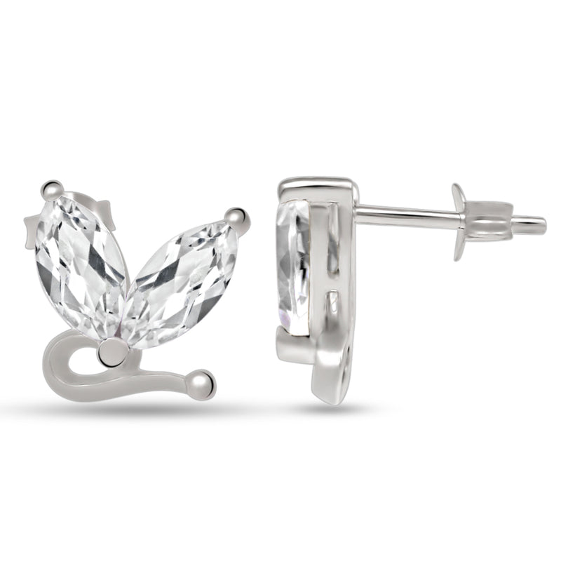 10*5 MM Marquise - Crystal Silver Earrings - ER2114CRY Catalogue