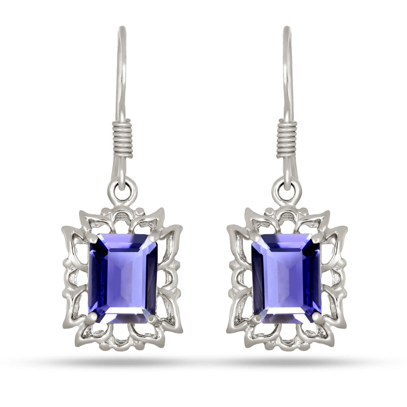 7*9 MM Octo - Iolite Earrings - ER2124I