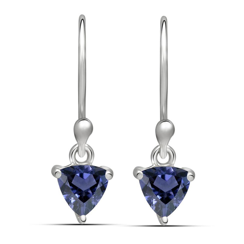 6*6 MM Trillion - Iolite Earrings - ESBC404-I Catalogue