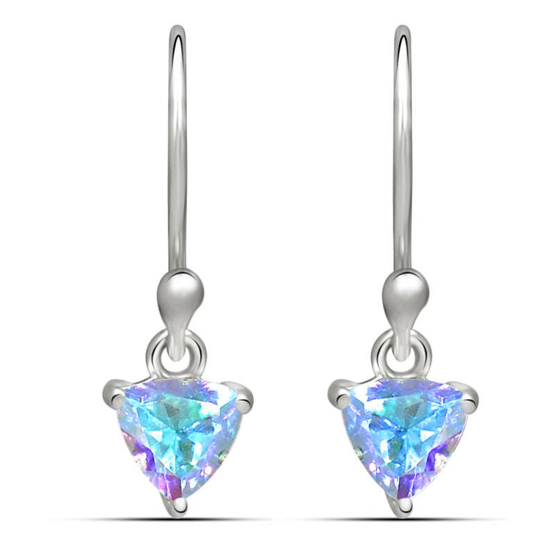 6*6 MM Trillion - Mercury Mystic Topaz Earrings - ESBC404-MMT Catalogue