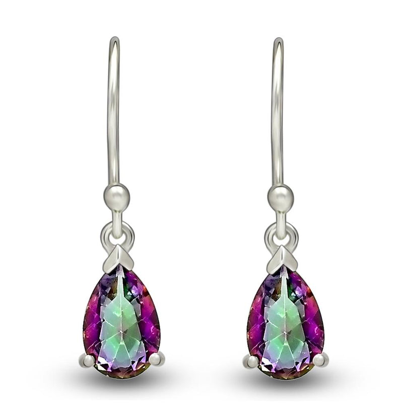 9*6 MM Pear - Mystic Topaz Earrings - ESBC405-MT Catalogue