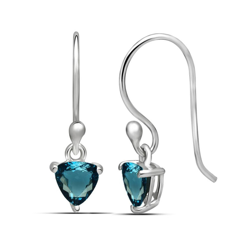 5*5 MM Trillion - London Blue Topaz Earrings - ESBC409-LBT Catalogue