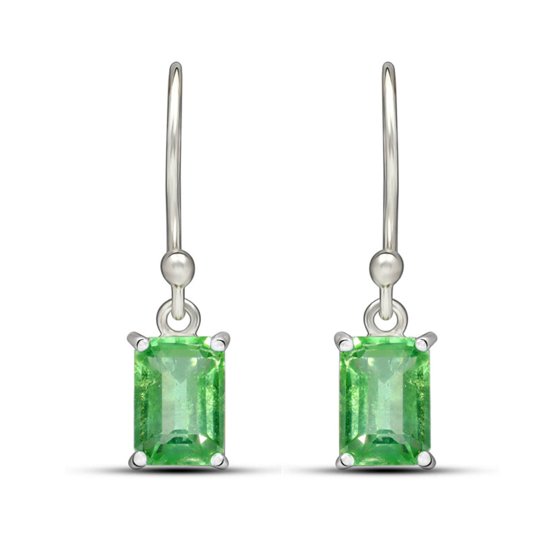 6*4 MM Octo - Green Kyanite Faceted Earrings - ESBC410-GKF Catalogue