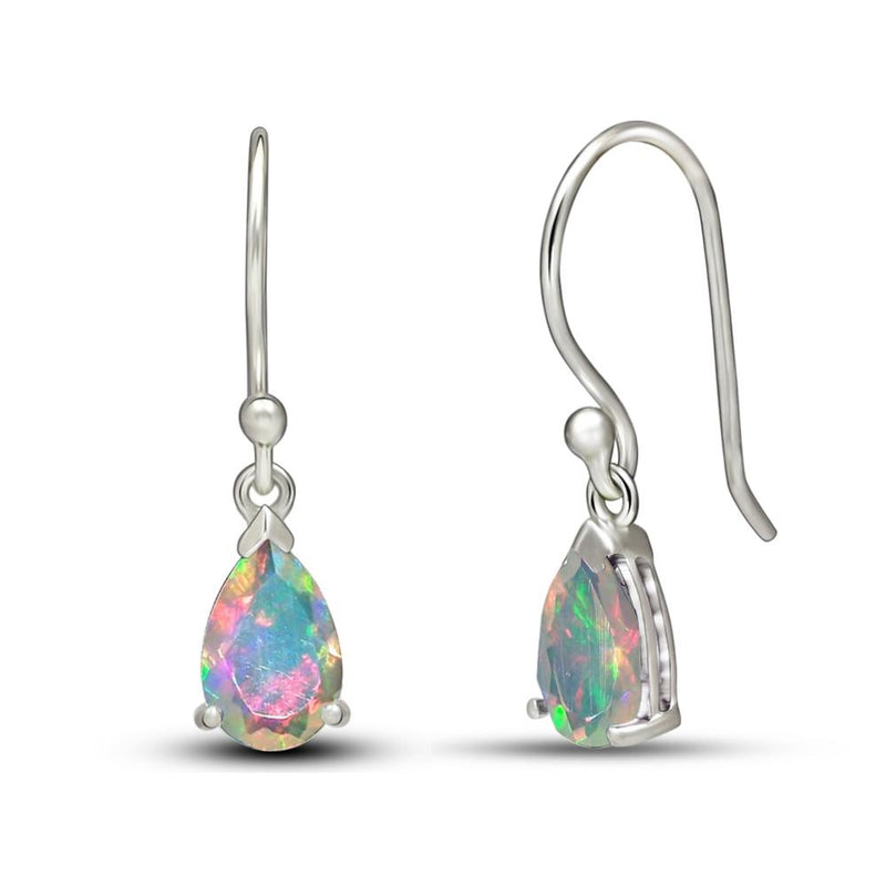 7*5 MM Pear - Ethiopian Opal Faceted Earrings - ESBC411-EOF Catalogue