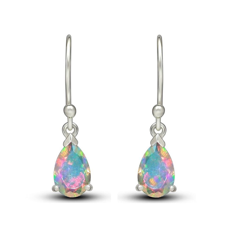 7*5 MM Pear - Ethiopian Opal Faceted Earrings - ESBC411-EOF Catalogue