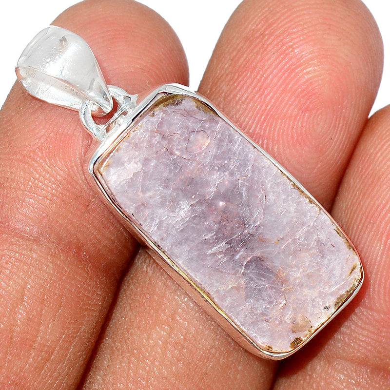 1.5" Flashy Lepidolite Mica Pendants - FLMP114