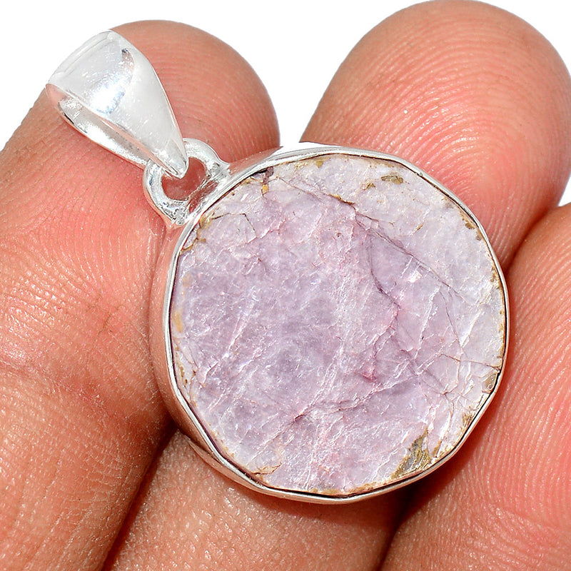 1.2" Flashy Lepidolite Mica Pendants - FLMP119
